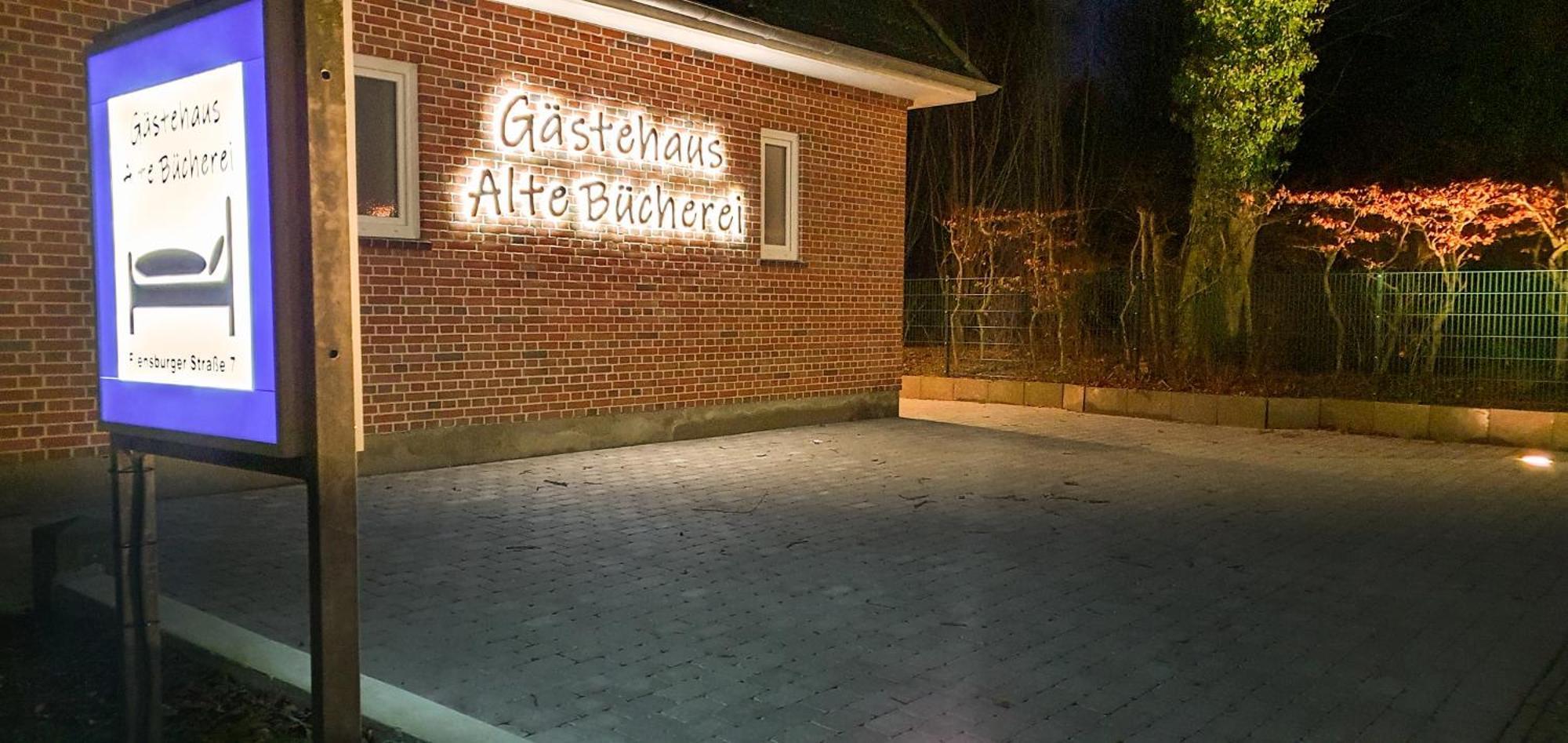 Ferienapartment Alte Buecherei Mittelangeln Bagian luar foto